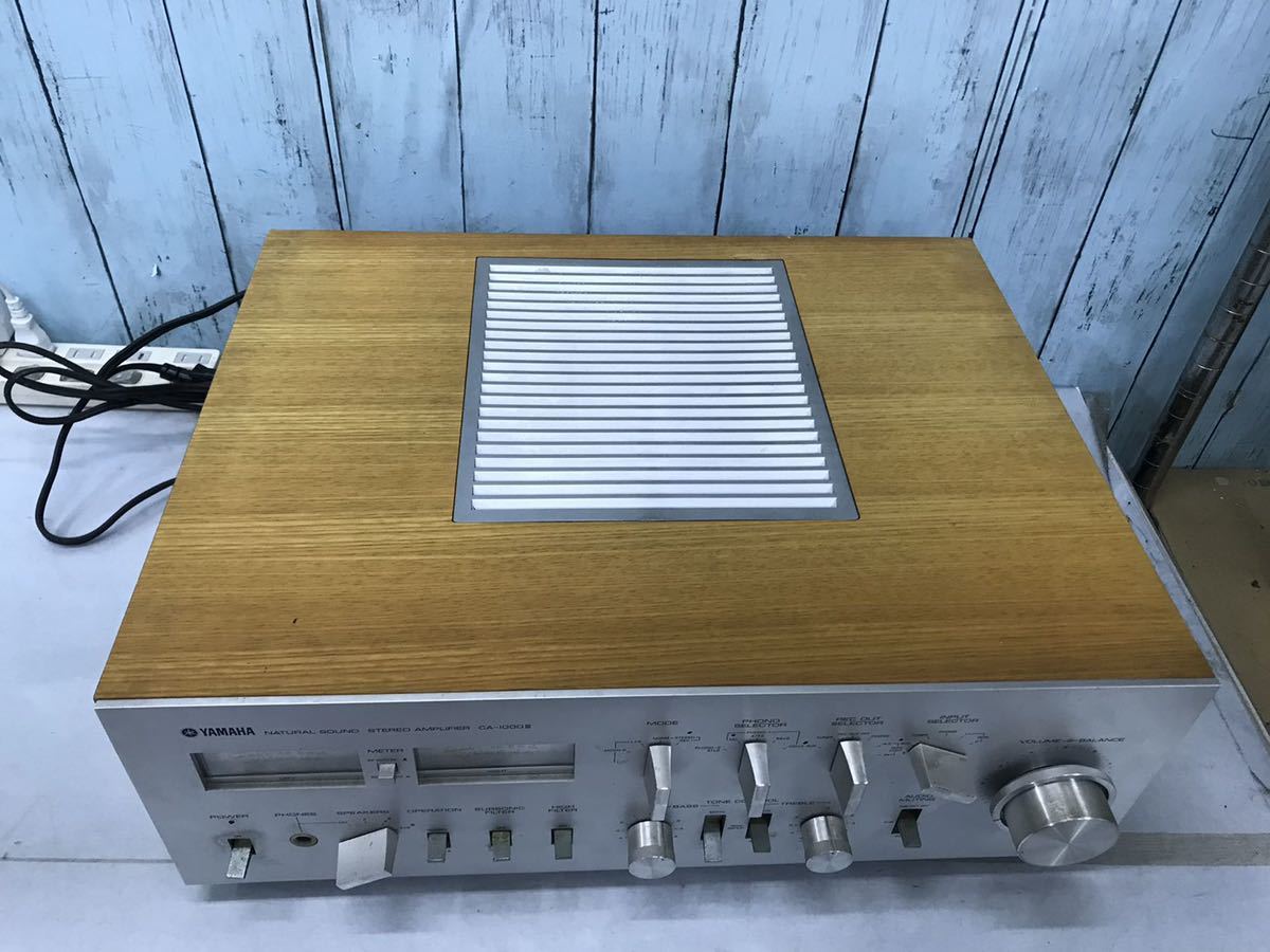 yamaha ca-1000Ⅲ プリメインアンプ 通電のみ確認（140s）