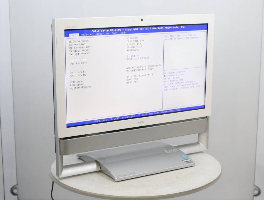 Windowsデスクトップ NEC VN770/T i7-4710MQ 8GB 3TB HHD Windowsデスクトップ NEC VN770/T i7-4710MQ 8GB 3TB HHD NEC VN770/T