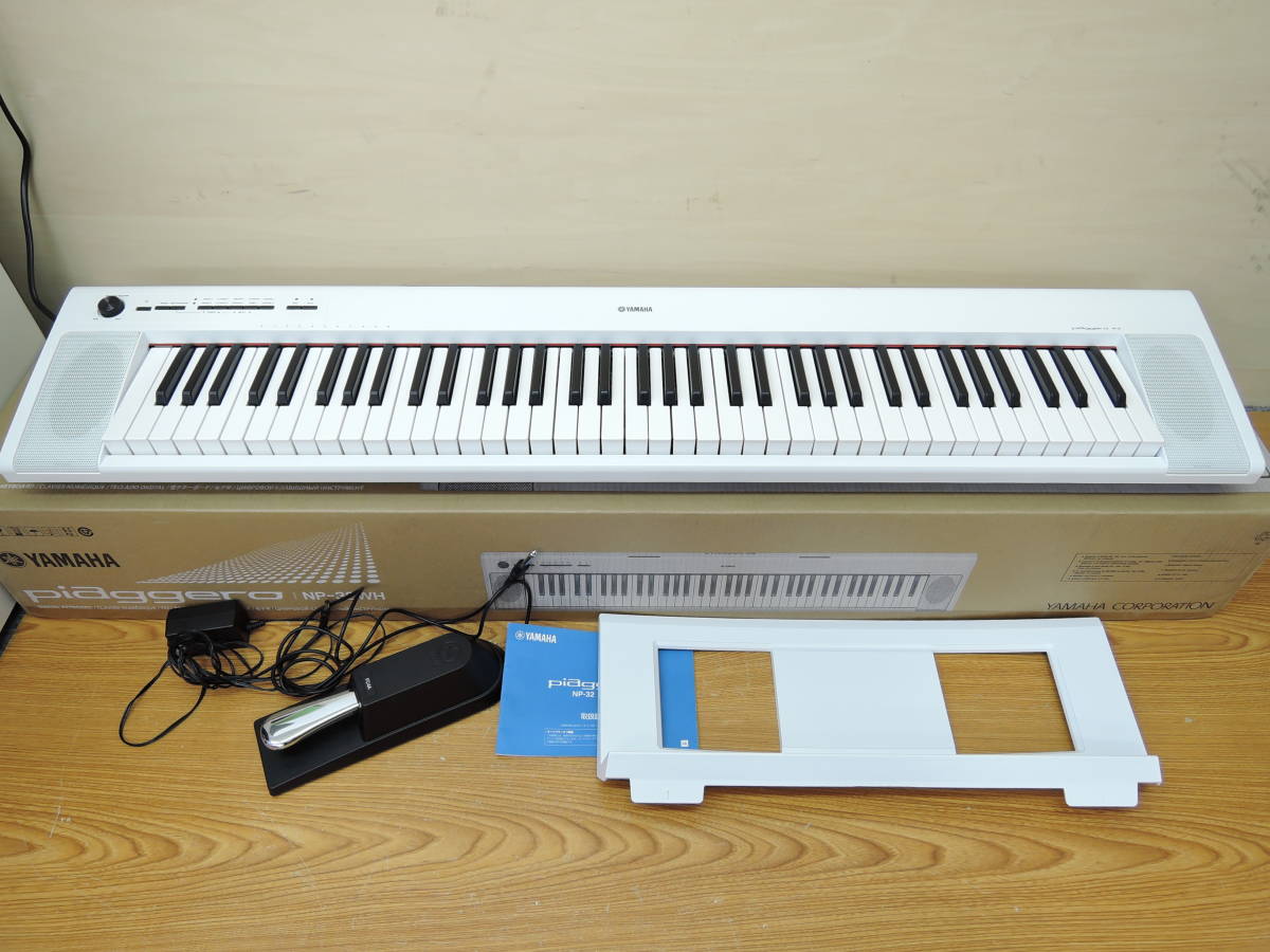YAMAHA/ヤマハ◇電子ピアノ デジタルキーボード 76鍵盤 19年製◇NP 