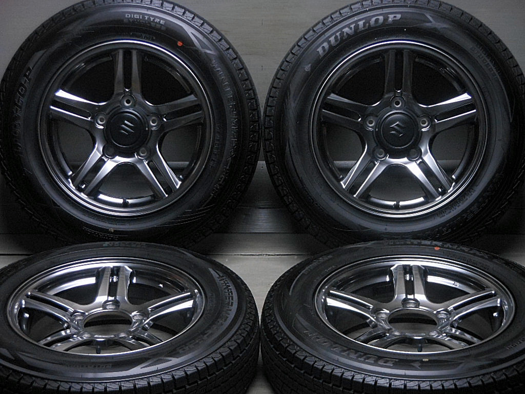 超美品バリ山！スズキ JB23 ジムニー ランドベンチャー純正 16×5.5J 5H  