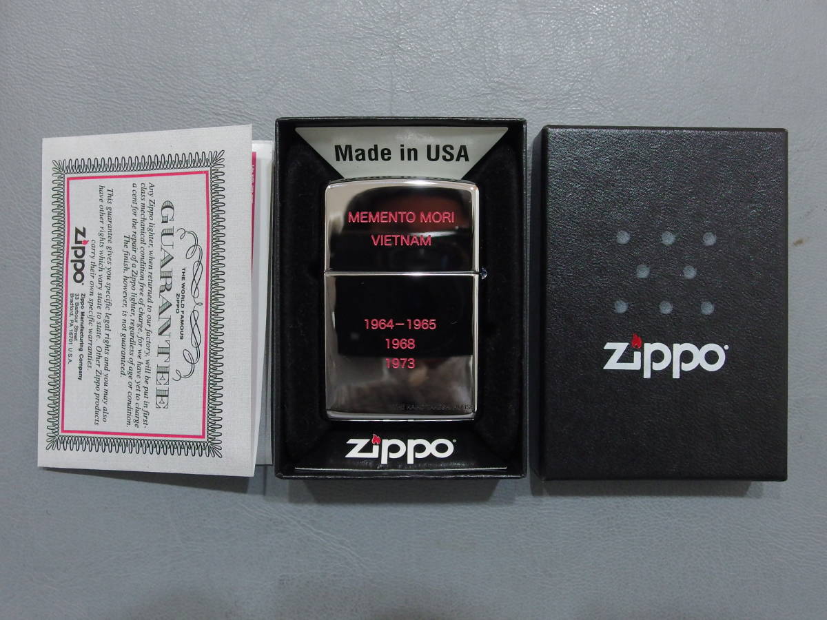 ☆Zippo ジッポー オイルライター 開高健 メメントモリ ベトナム 