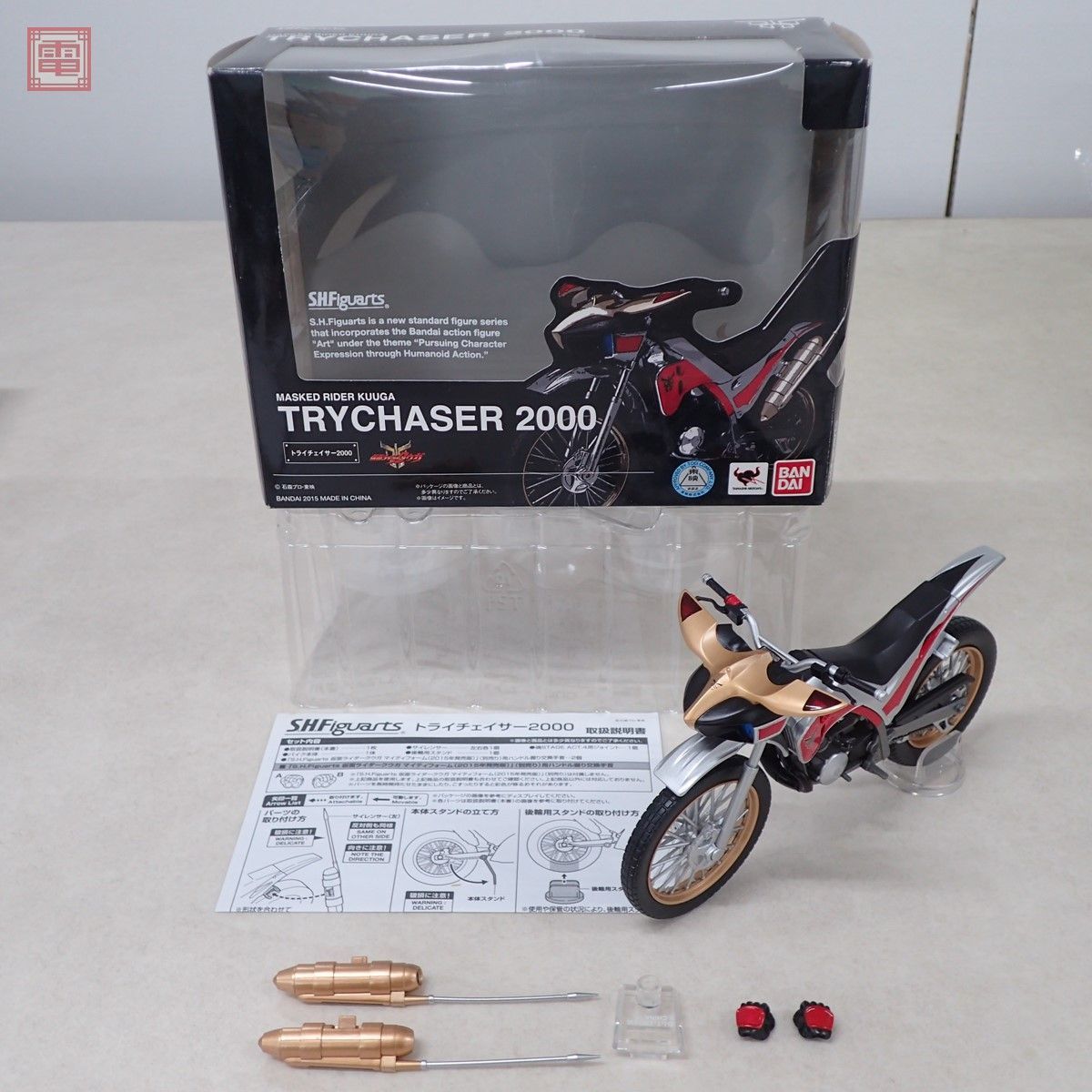 激安大特価，格安 バンダイ S.H.Figuarts 仮面ライダークウガ トライチェイサー2000 フィギュアーツ BANDAI TRY CHASER 10(仮面ライダークウガ)｜売買されたオークション情報、yahooの商品情報をアーカイブ公開 - オーク 仮面ライダークウガ