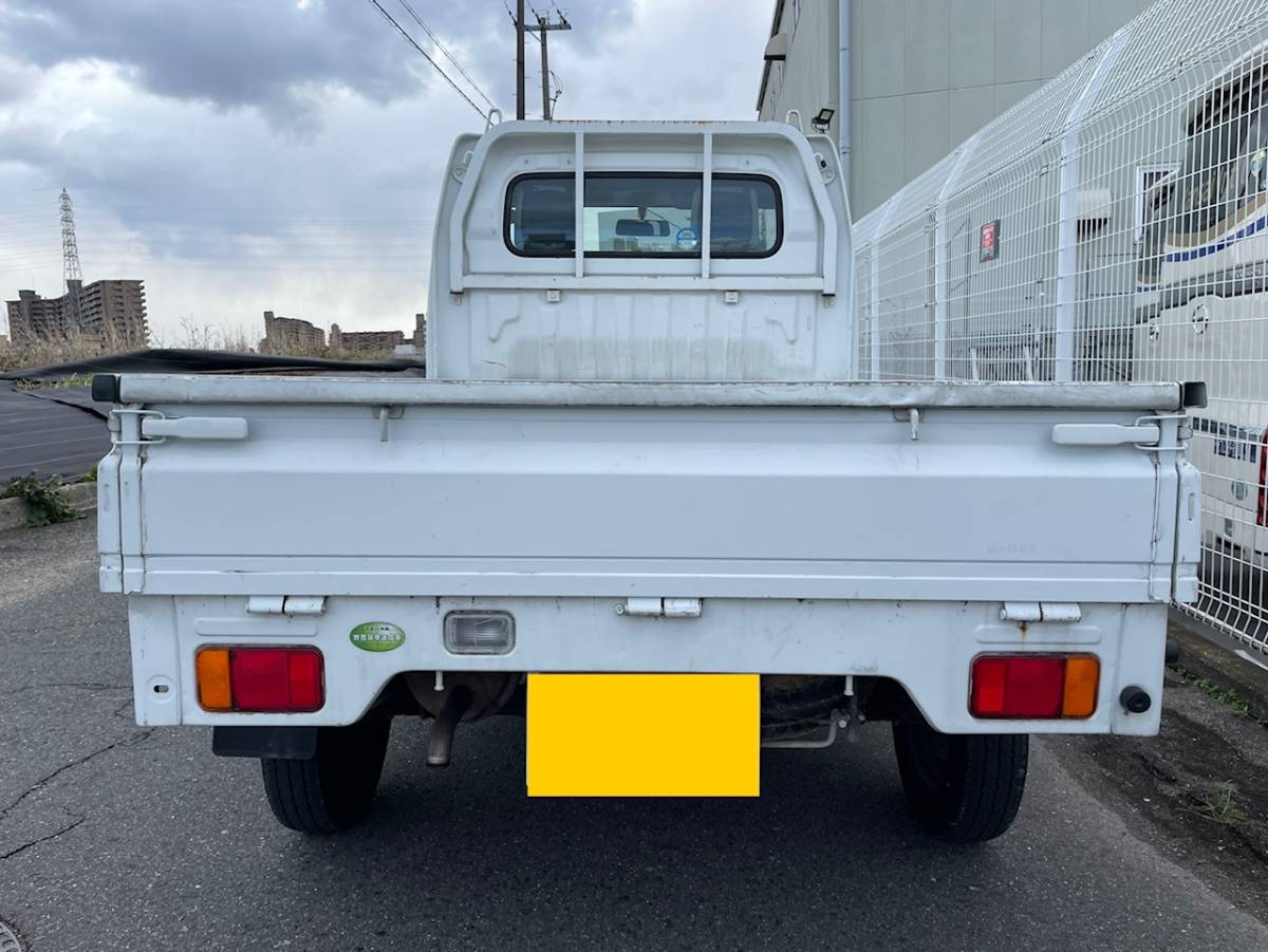 車検2年 キャリィトラック 走行9万km台 オートマ車 AT エアコン パワステ 修復歴なし 軽トラ まだまだ人気のDA63型 スズキ 軽トラ 中古車・新車 諸経費込 再出品値引き☆車検2年つき☆DA63T☆キャリイ☆19年式☆エアコン webCG