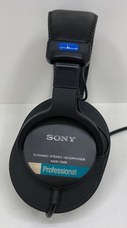 230104SK220733 SONY ソニー モニターヘッドホン MDR-7506 ブラック