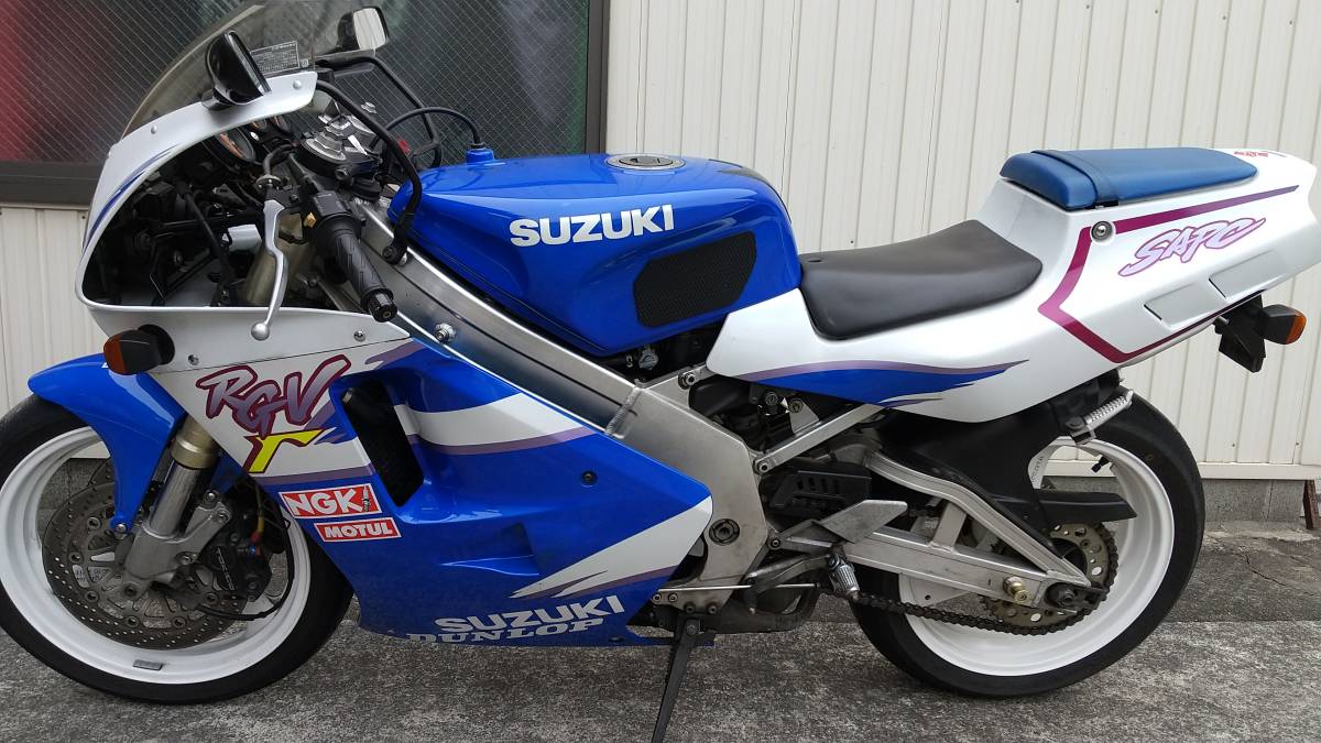 スズキガンマ、RGVF、レア車、エンジン不動 スズキ RGV250 ガンマ VJ22A エンジン不良(126cc-250cc)｜売買された