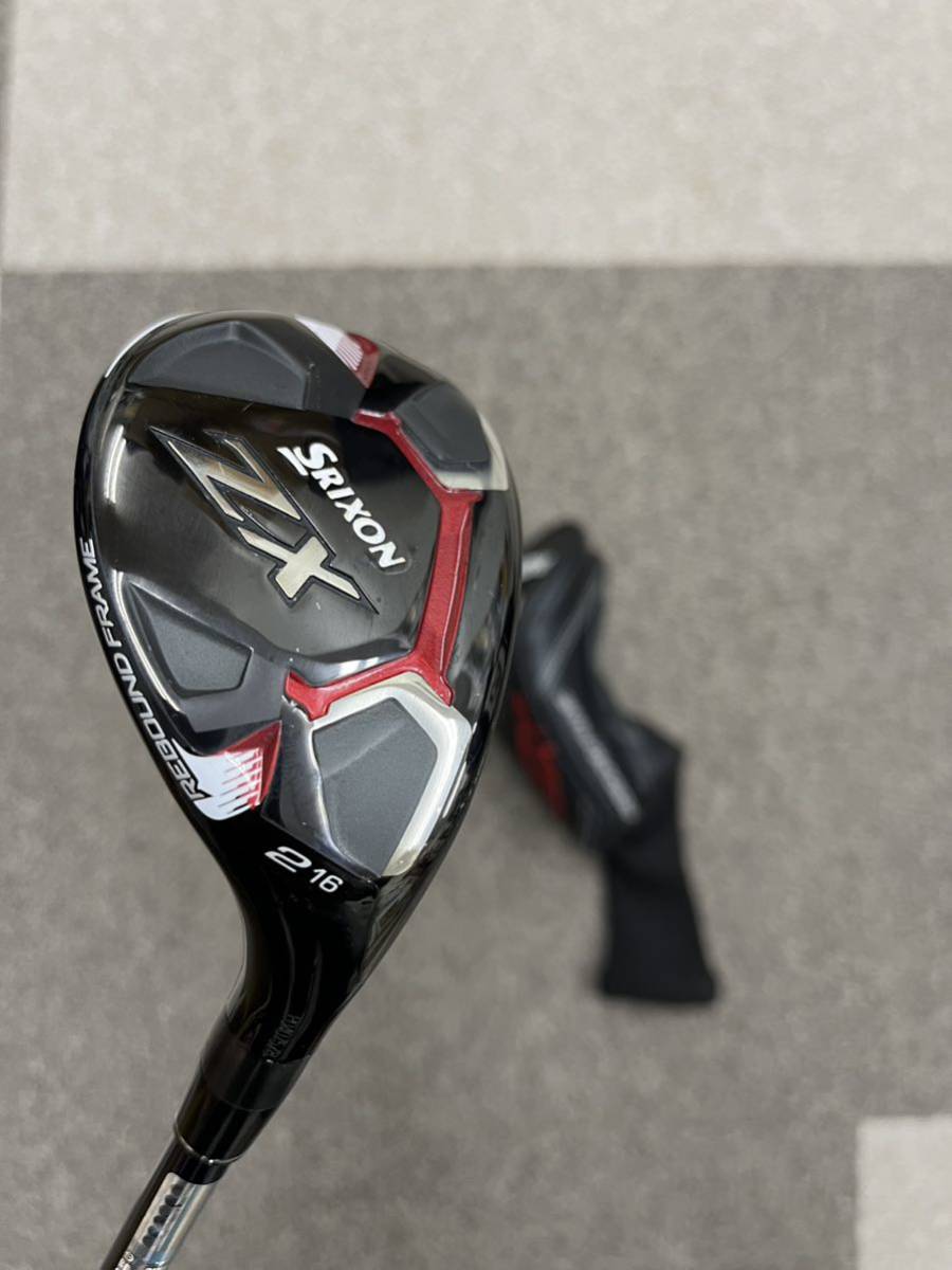 中古 スリクソン ZX UT2 16度 DIAMANA ZX50 S　ユーティリティ