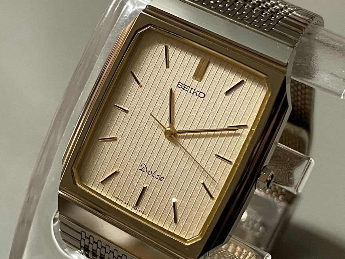 SEIKO セイコー 14K ヴィンテージ 腕時計 ドルチェ ゴールド1円 