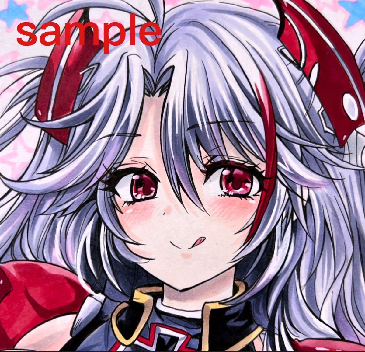 同人手描きイラスト◇アズールレーン◇プリンツ・オイゲン『色褪せない 