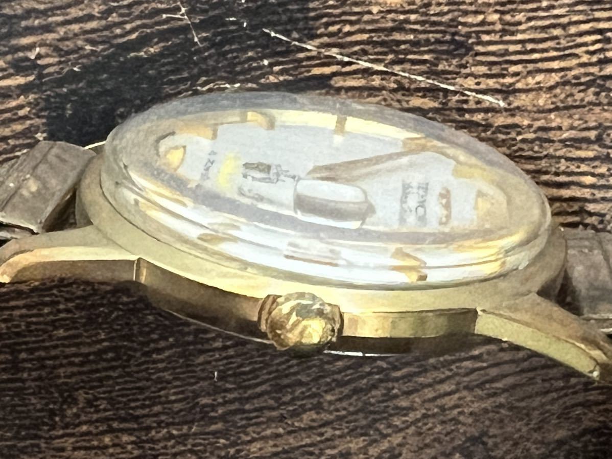 ☆TECHNOS テクノス goldshield ゴールドシールド 3針 Date デイト