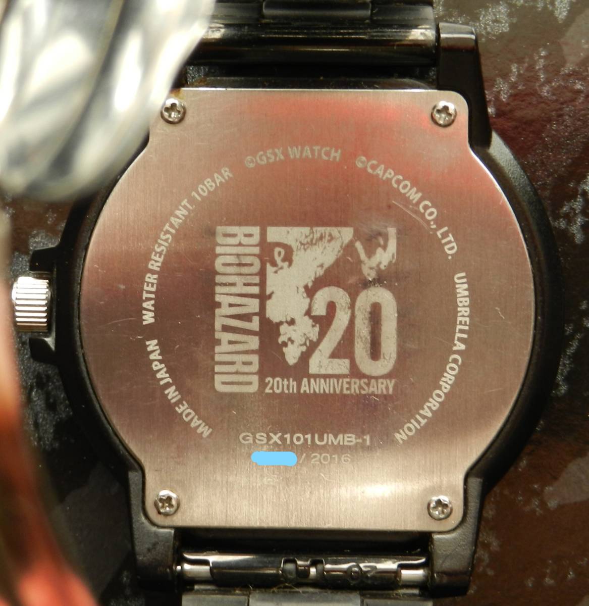 ◇【中古】GSX101UMB-1 BIOHAZARD20th限定 ミリタリーウォッチ 