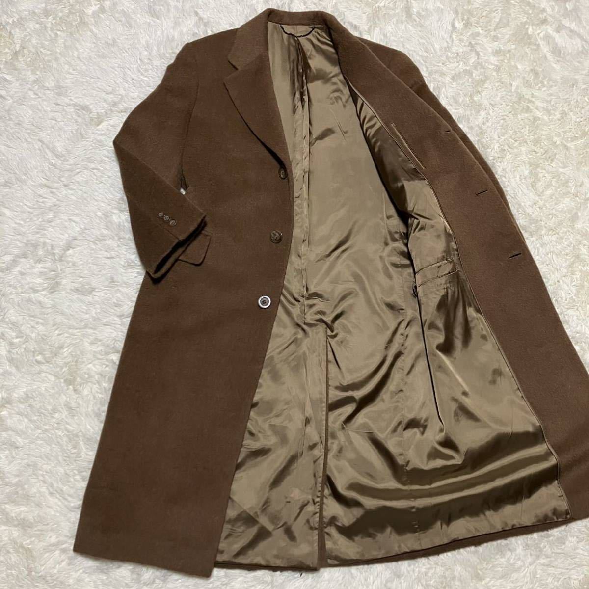 【定番人気，最新作】 超高級 Beatriz Canedo Patio アルパカの女王 アルパカ60% ラムウール 長毛 チェスターコート ロングコート キャメル Lサイズ(Lサイズ)｜売買されたオークション情報、yahooの商品情報をアーカイブ Lサイズ
