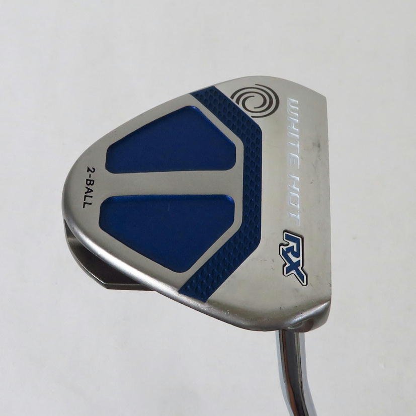 1円【良品】ODYSSEY オデッセイ/WHITE HOT RX 2-BALL V-LINE パター/81