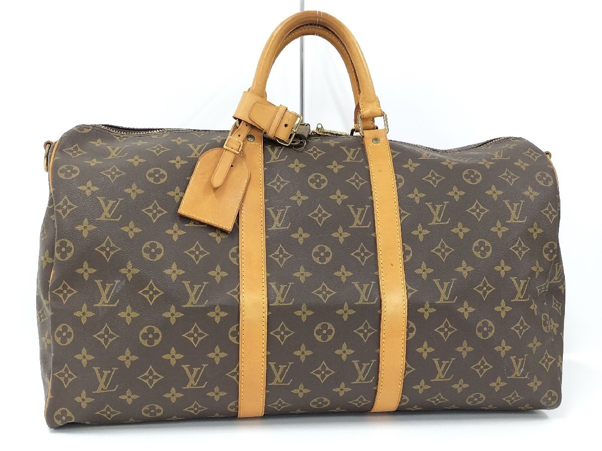 LOUIS VUITTON ルイヴィトン キーポル50 SD モノグラム ボストン