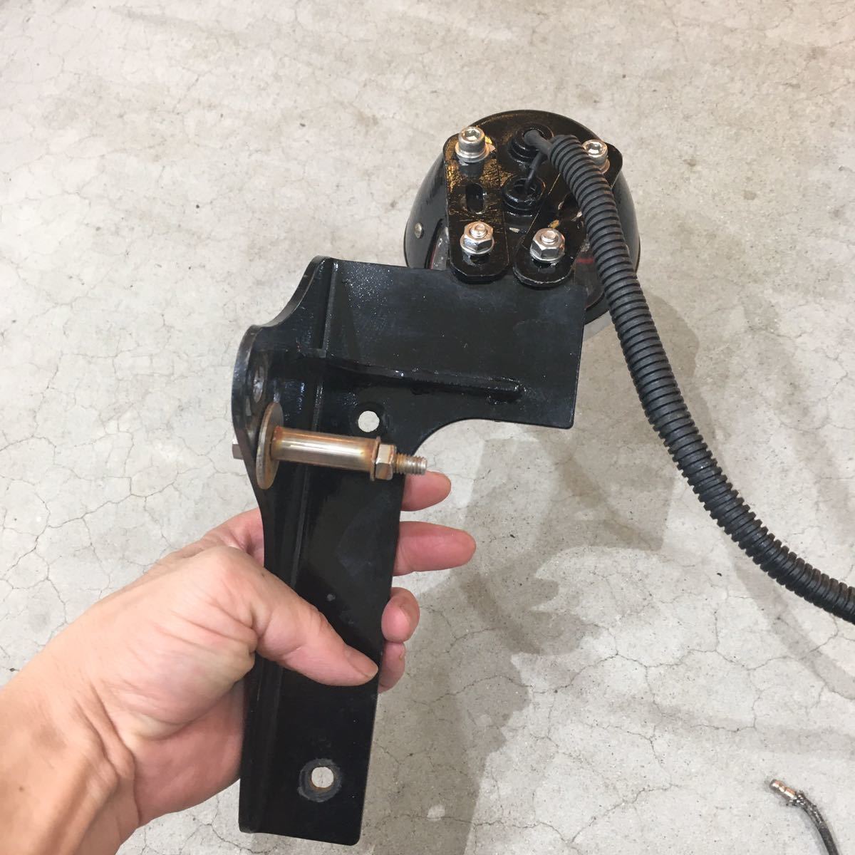 sr400 duoテールランプ サイドナンバー ビンテージ チョッパー ボバー