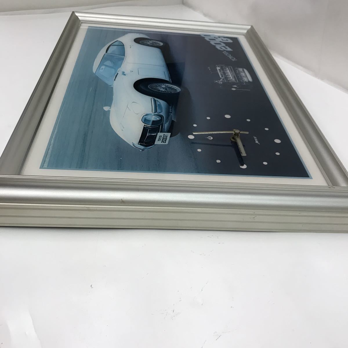 130 中古 トヨタ 希少 非売品 TOYOTA 壁掛け時計 2000GT ジャンク 額 
