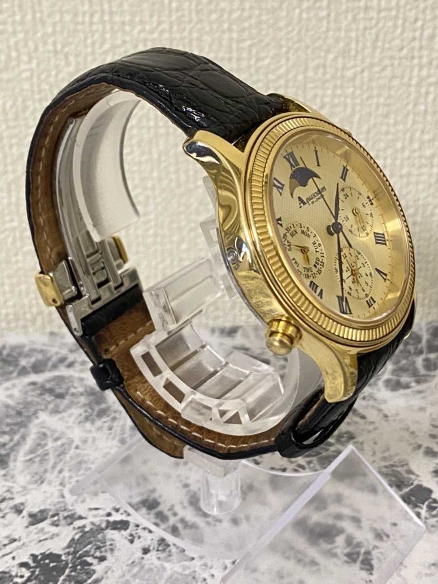 現状ジャンク品 Aquascutum アクアスキュータム 時計 150周年記念