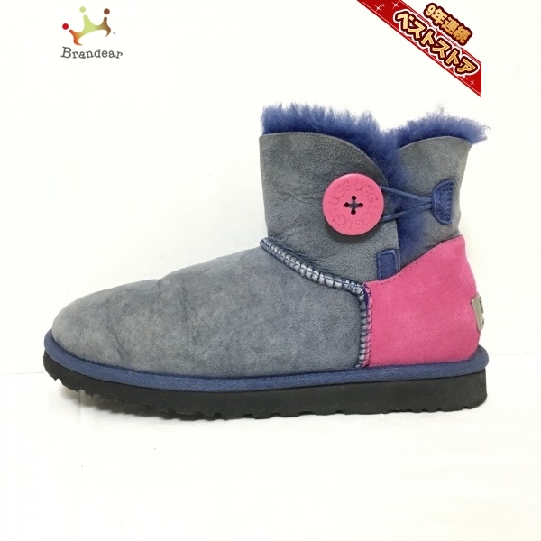 限定☆UGG 五月蝿い ミニベイリーボタン ネオン
