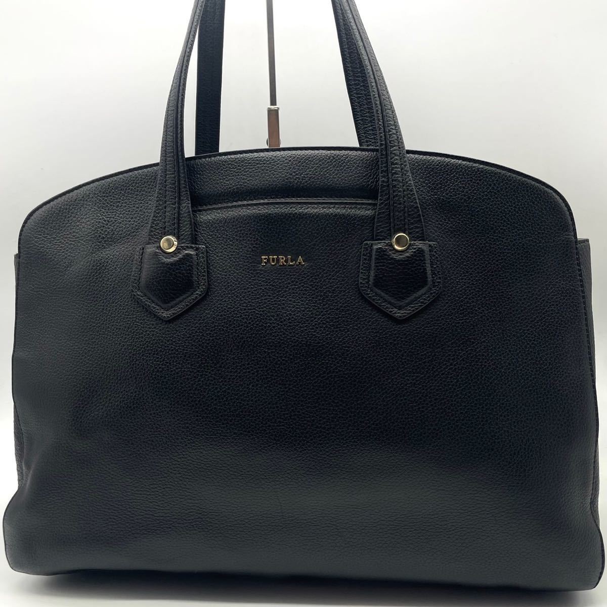 1円《美品》FURLA フルラ トートバッグ ビジネスバッグ