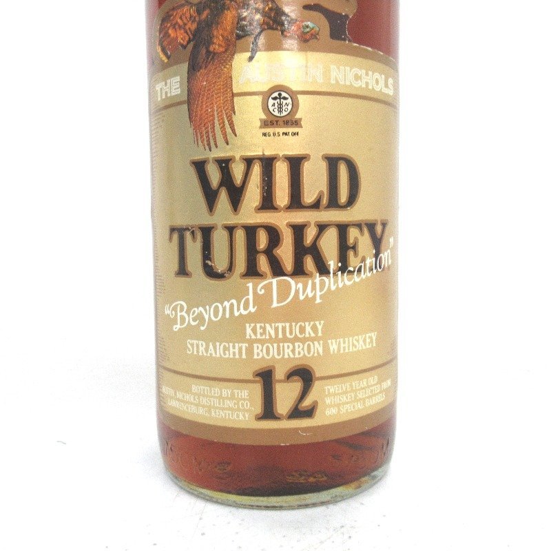 ワイルドターキー 12年 ビヨンドデュプリケーション バーボン 750ml 12