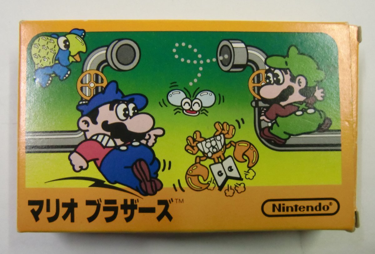 FC マリオ ブラザーズ 箱・説明書付き 任天堂 ファミコンソフト【カ990