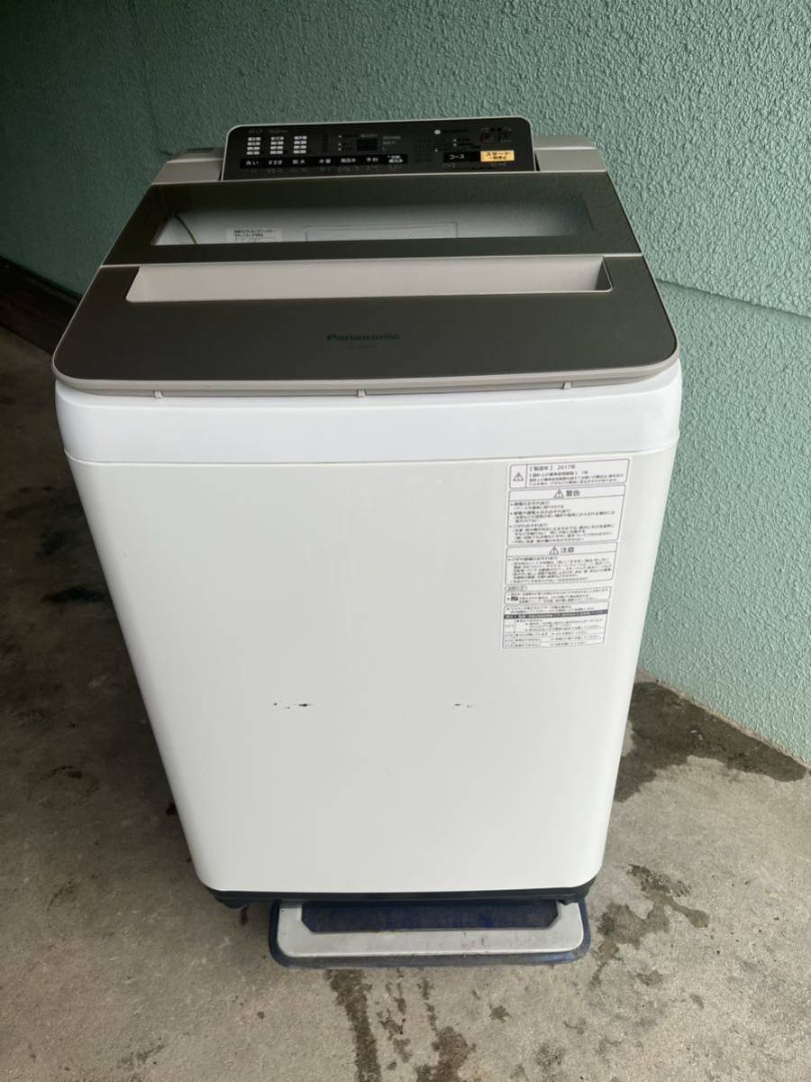 都内23区送料無料✨PANASONIC✨洗濯機 NA-FA80H3 2017年製 都内23区送料無料✨PANASONIC✨洗濯機 NA-FA80H3 2017年製 都内
