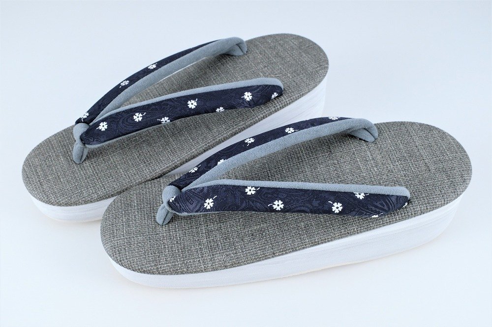 【1円～！！】新品■草履 菱屋■カレンブロッソ カフェ草履 軽量ソール Mサイズ 1-132