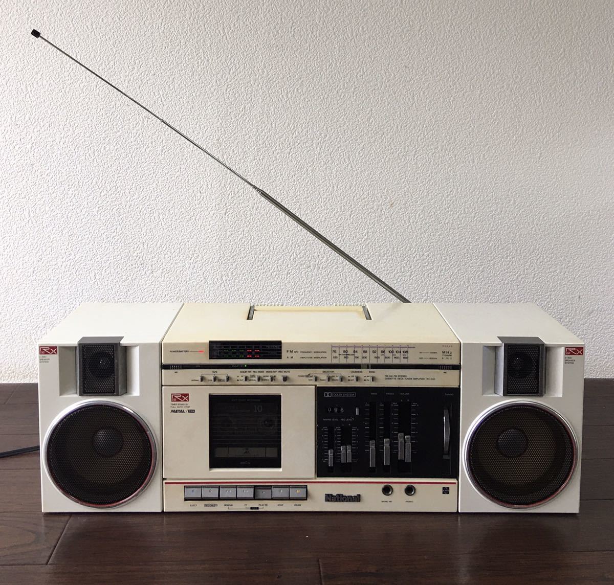 ラジカセ 【希少】ナショナル National ラジカセ RX-C60 ナショナル RX