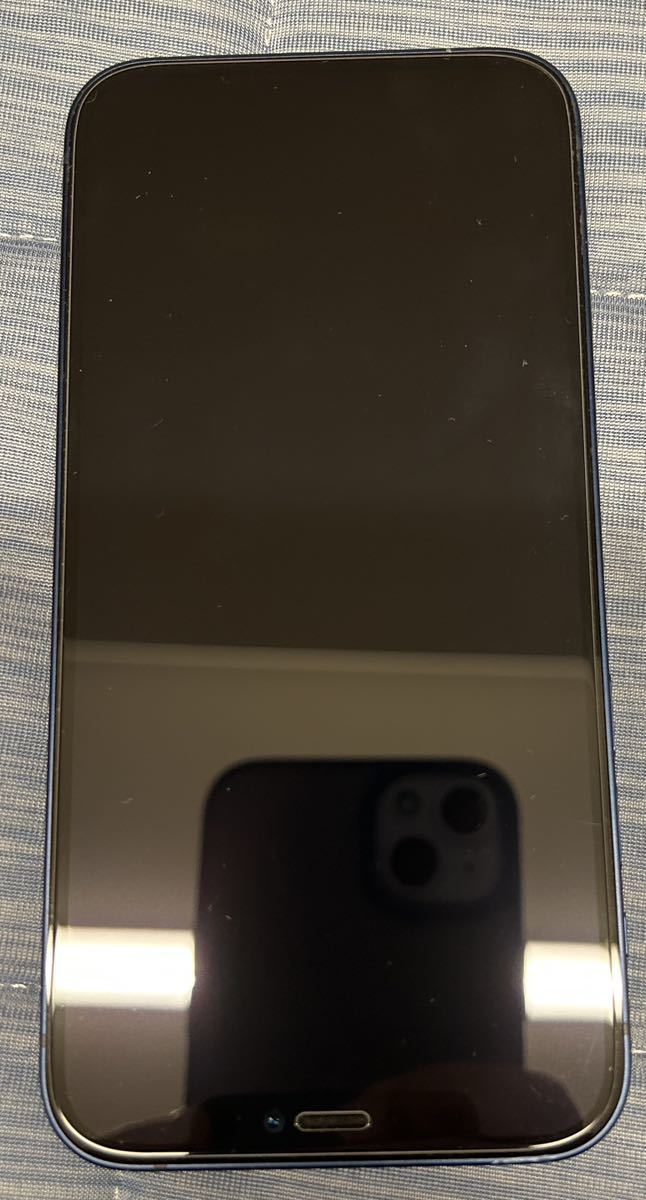 【美品】iPhone12 ブルー 128GB SIMフリー AppleCare+期間中 バッテリー最大容量93% 一括購入品残債なし _4