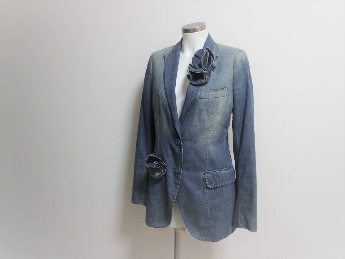 即決】未使用 ERMANNO SCERVINO エルマノシェルビーノ◇フラワー