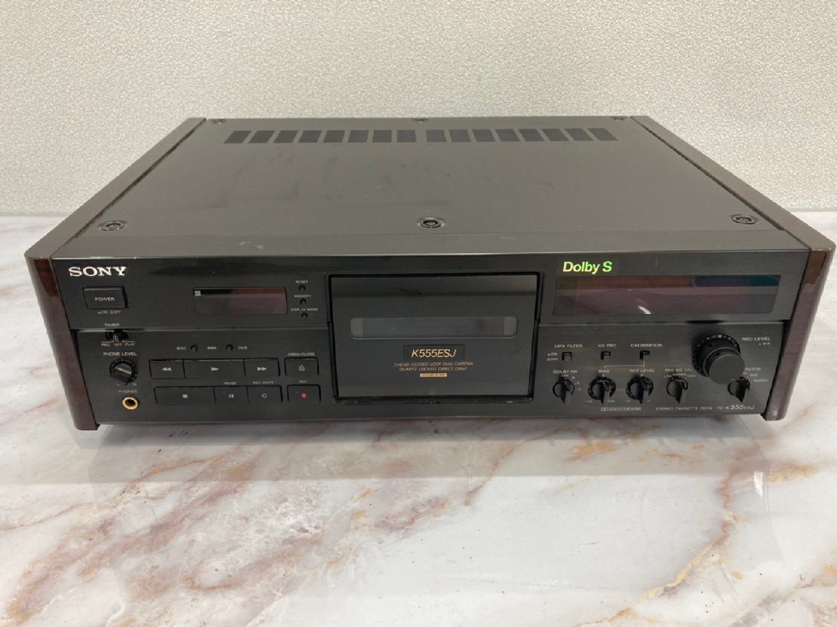 カセットデッキ ソニー SONY Pioneer CT-9 JPioneer △4198 ジャンク品