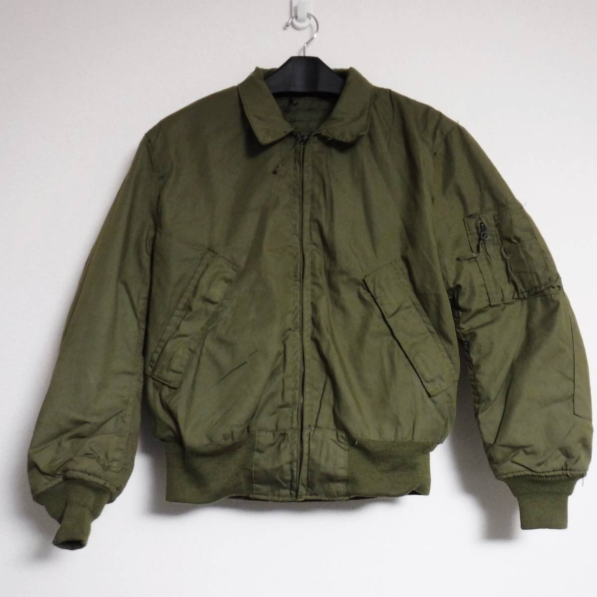 ▲▲▲ CVC 80s 美品 M-R ジャケット ARMY タンカース ヘリクルージャケット ヘリコプタージャケット Ma-1 アラミド