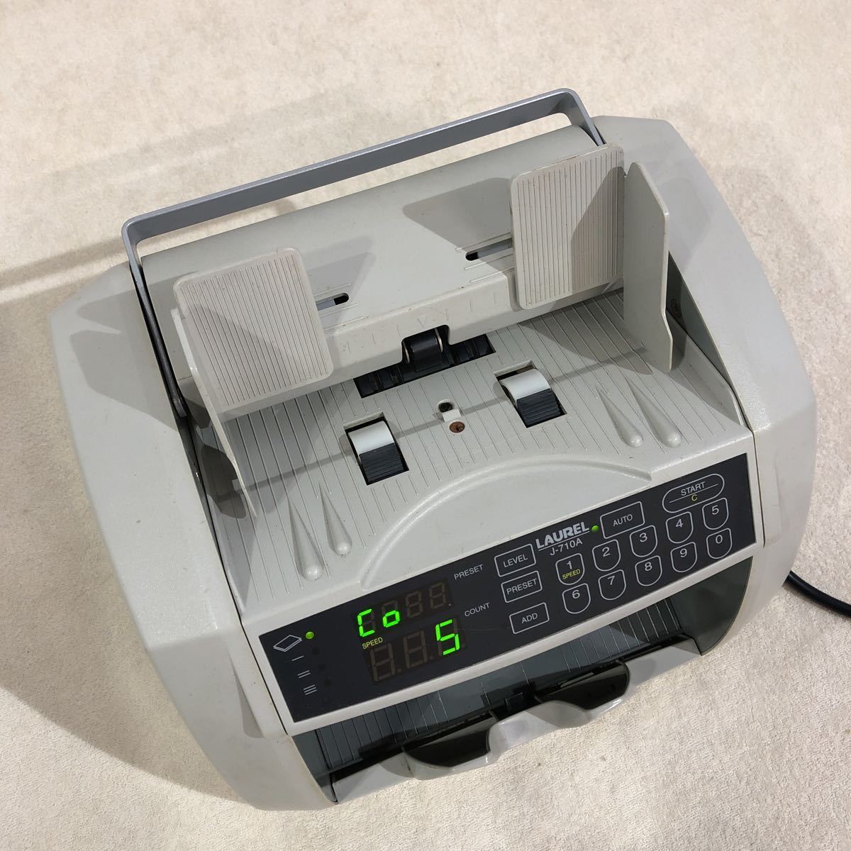 ローレルバンクマシン 紙幣計数機 J-717J LAUREL ローレル バンク