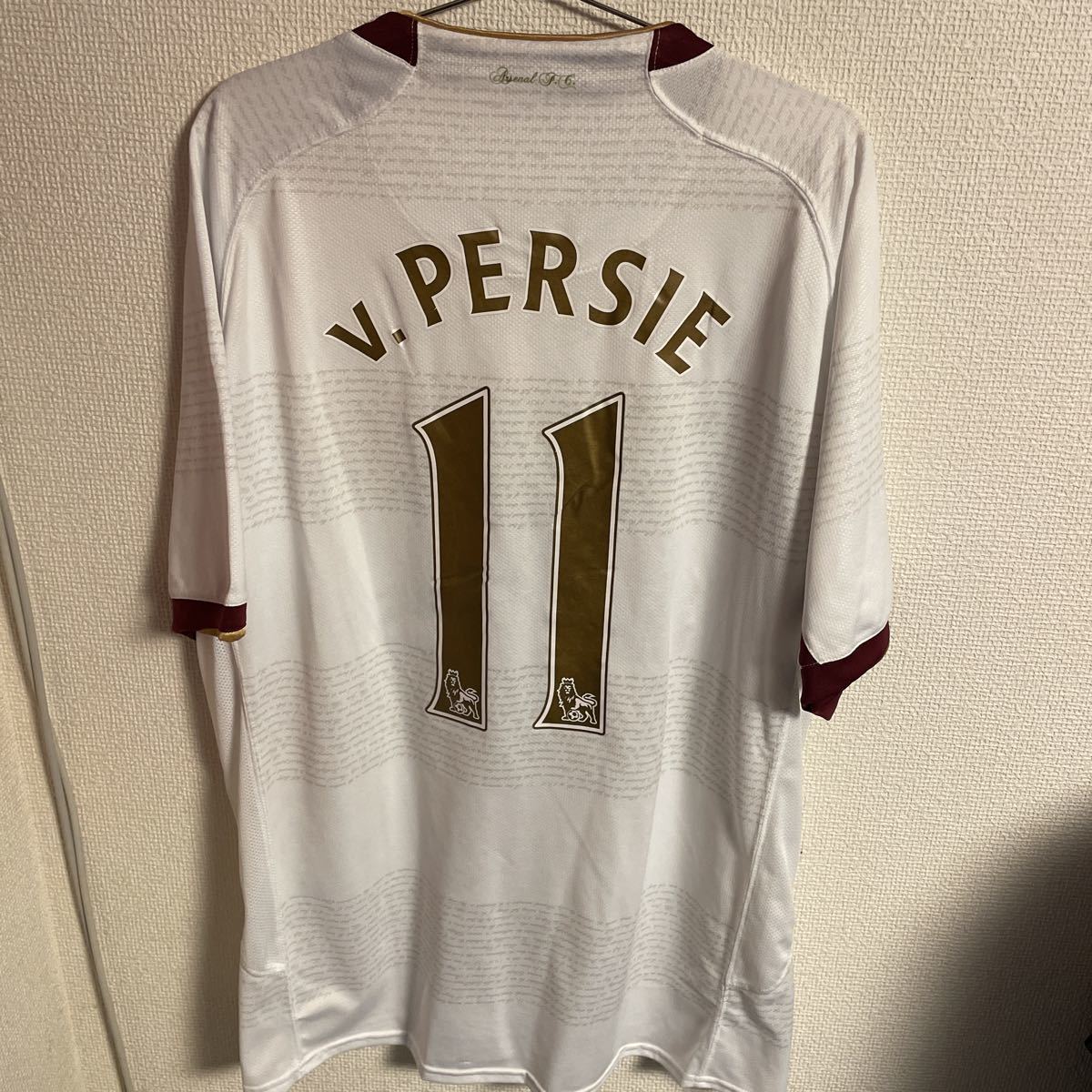 NIKE アーセナル ファン・ペルシー 06-07 長袖 ユニフォーム ファン