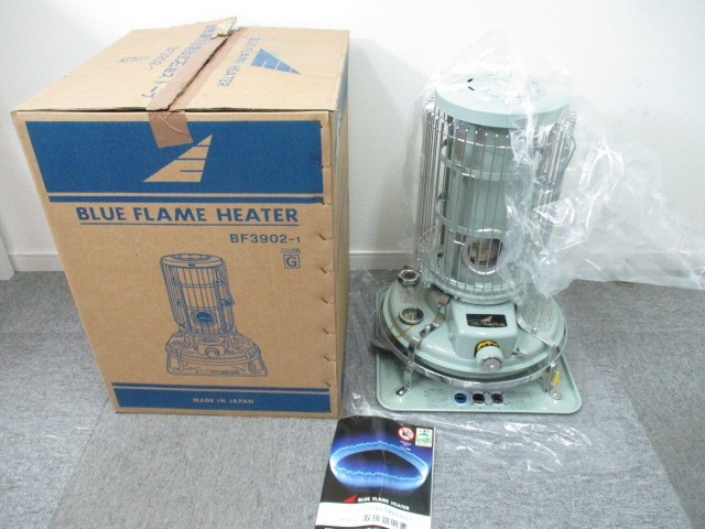 【未使用品】Aladdin アラジン 石油ストーブ BLUE FLAME HEATER ブルーフレームヒーター BF3902-1-G 1995年製 グリーン/緑