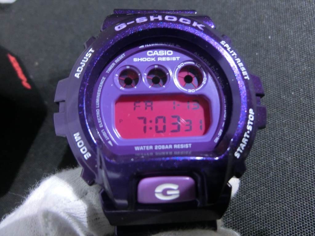 T【リ1-81】【60サイズ】CASIO/G-SHOCK ジーショック/DW-6900CC-6D