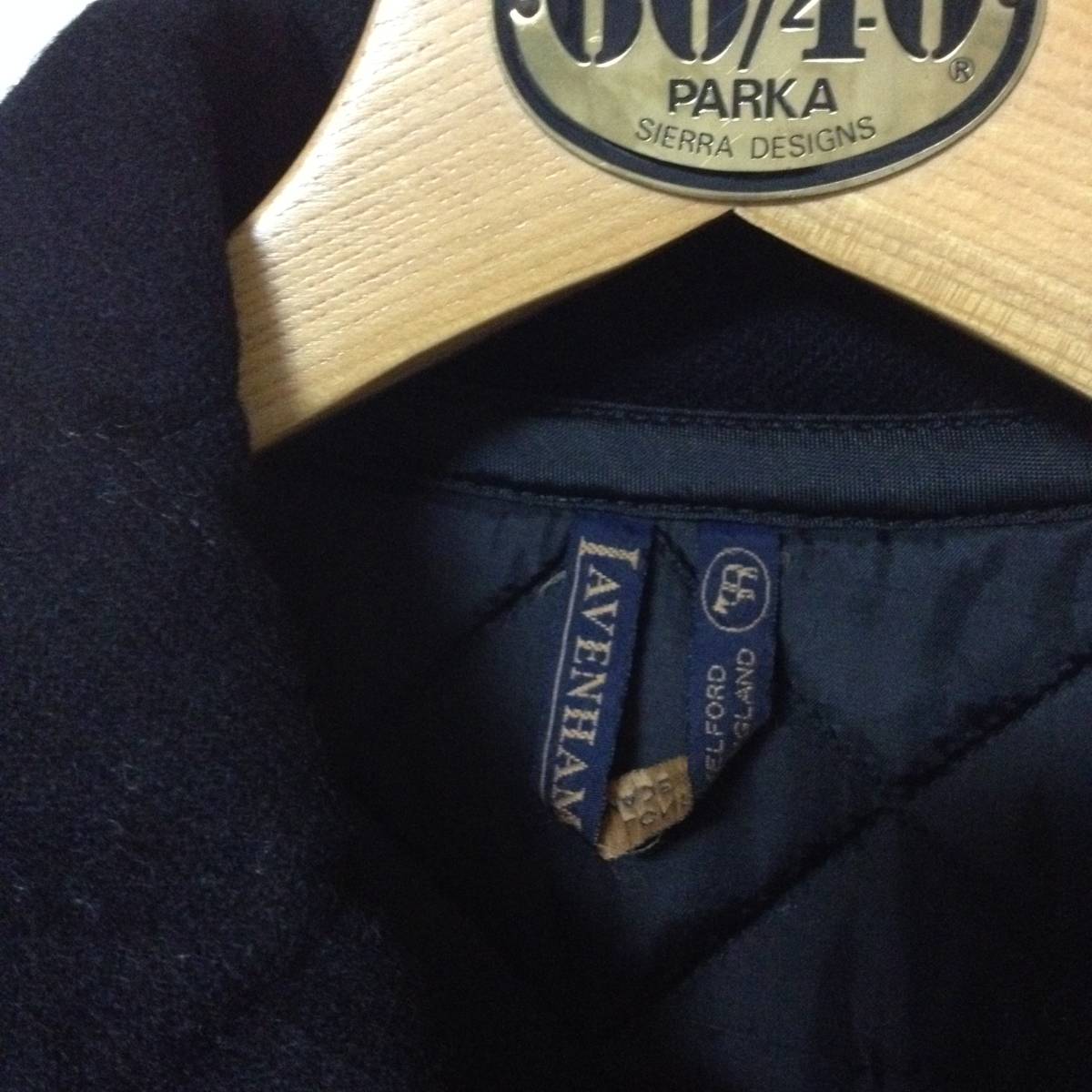 【全国送料無料】別注ウール ラベンハム 英国製 キルティングジャケット★LAVENHAM イギリス製★表地ウール100％★クリーニング済 サイズ38