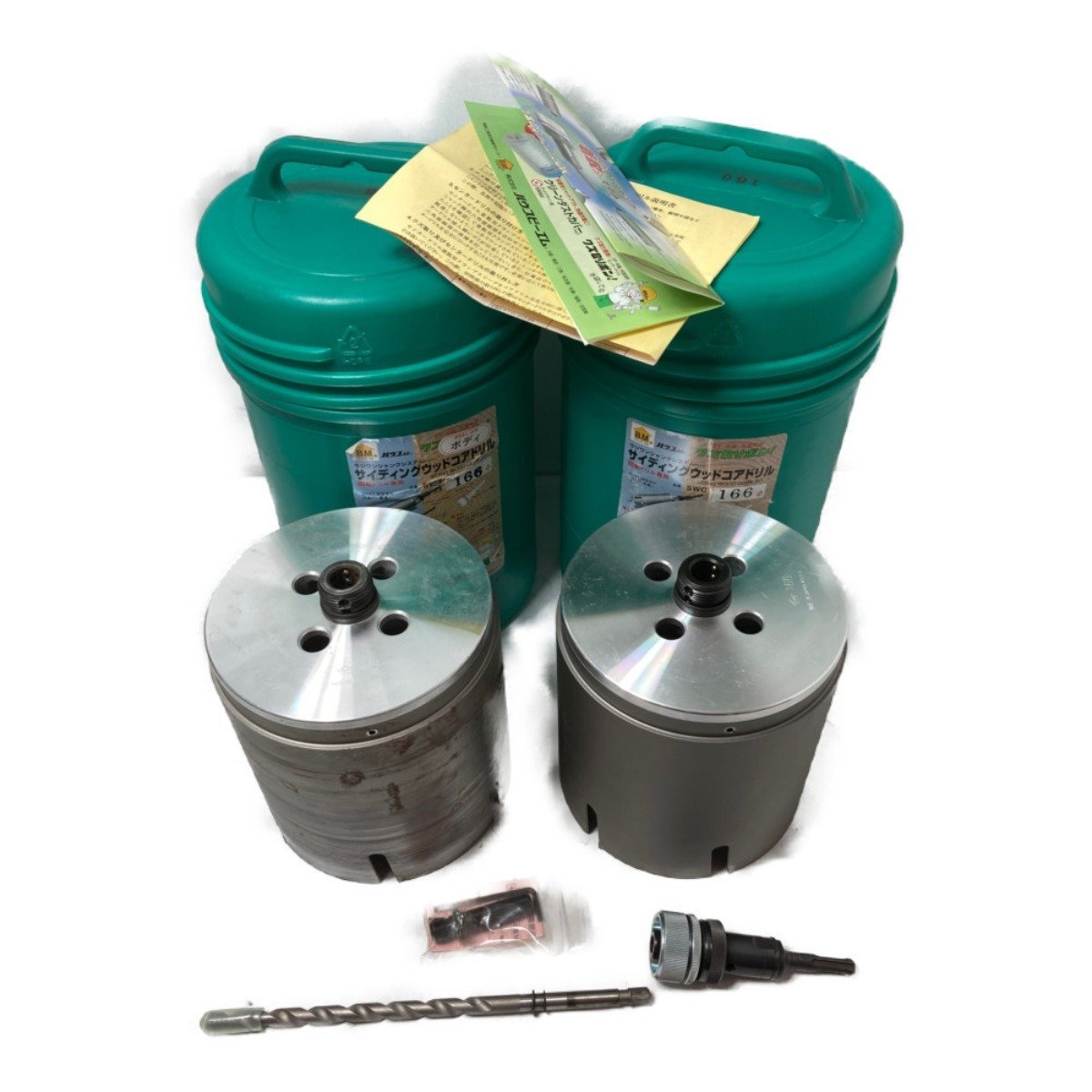 ＊＊ House B.m ハウス B.M サイディングウッドコアボディΦ166 ドリル & シャンク1本付 SWC-166 傷や汚れあり