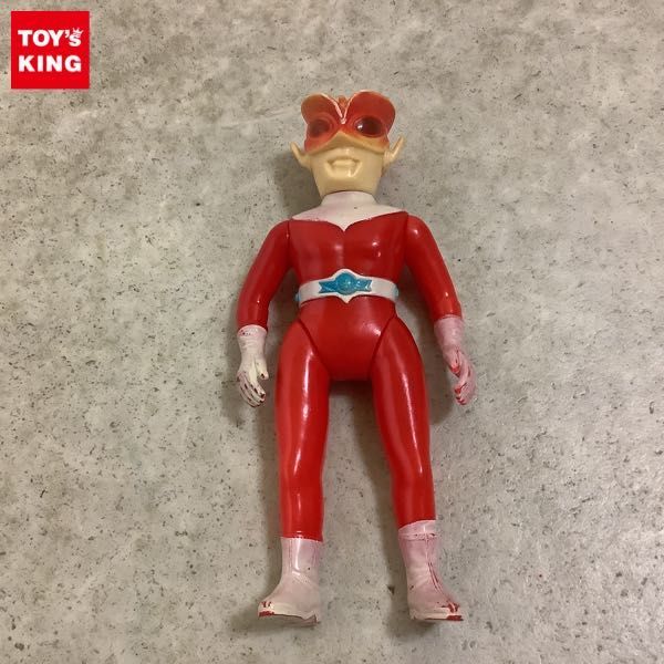 1円〜 ブルマァク レッドマン ソフビ 新復刻版 ブルマァク レッドマン