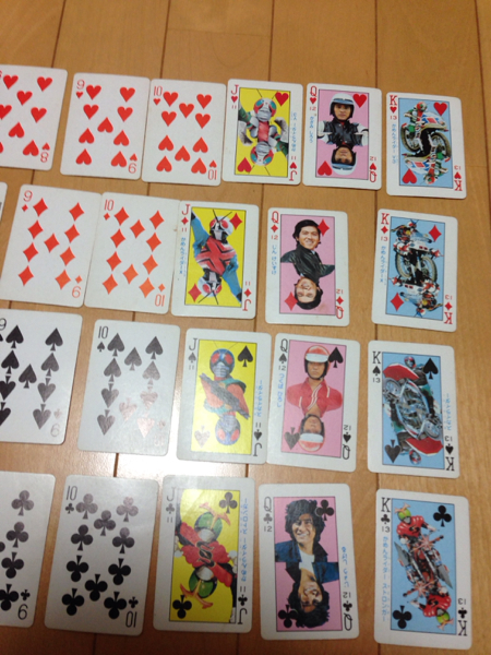 仮面ライダー 児童用トランプ 昭和レトロ 当時物 昭和レトロ たのしい幼稚園 付録 仮面ライダー トランプの入札履歴