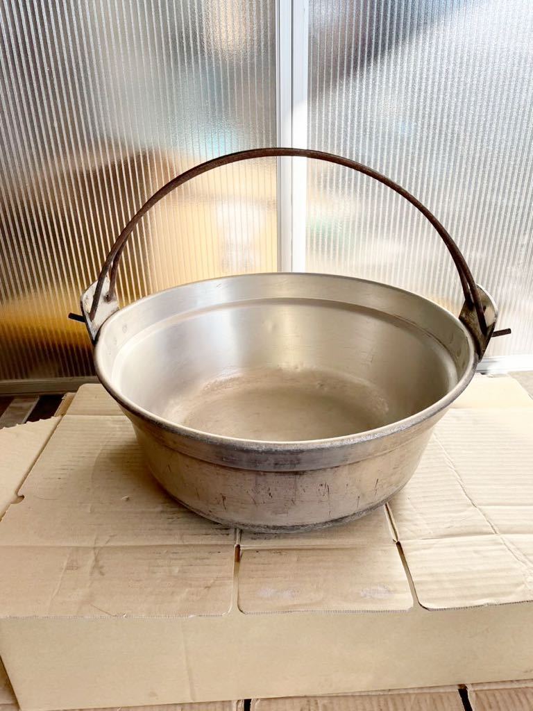 大鍋中古品 現状品銅鍋 銅製 銅 調理器具 調理道具 吊り下げ 山菜 大鍋中古品 現状品銅鍋 銅製 銅 調理器具 調理道具 吊り下げ 山菜