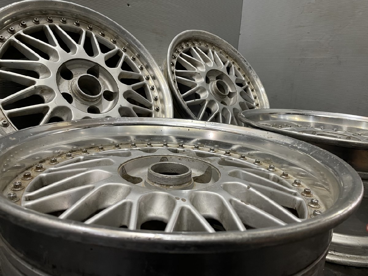 WORK ワーク 社外ホイール 17インチ 4本 9J/8J5HPCD114.3+35/+30 メッシュ ドリフト　(VHV723)