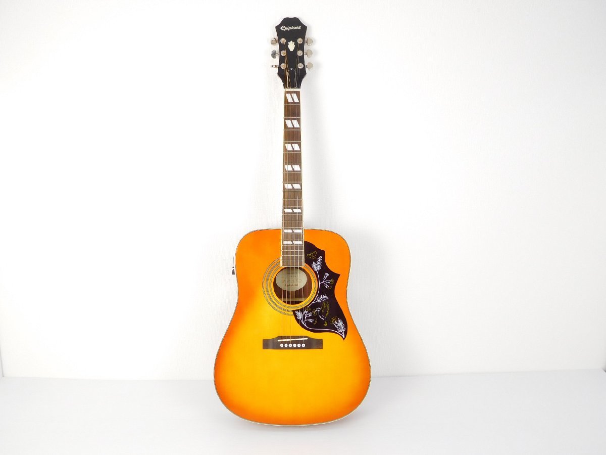 エレアコ■エピフォン/Epiphone■ハミングバード・プロ/Hummingbird Pro Fc■現状品■
