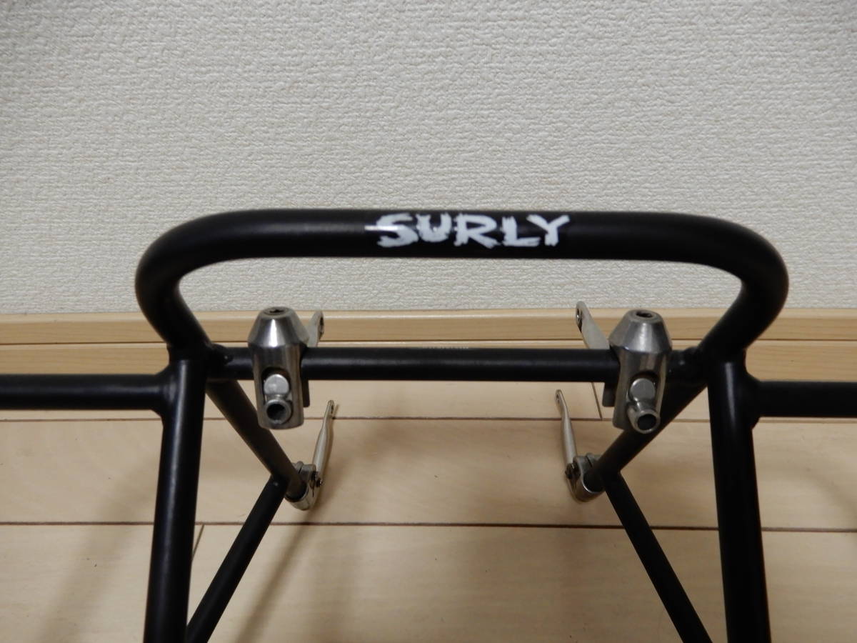 SURLY 24-pack front rack フロントラック サーリー blue lug all city 