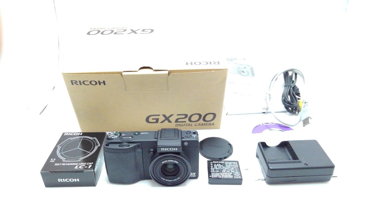 ☆ハローカメラ☆1632 RICOH / リコー GX200 [1200万画素/デジタル