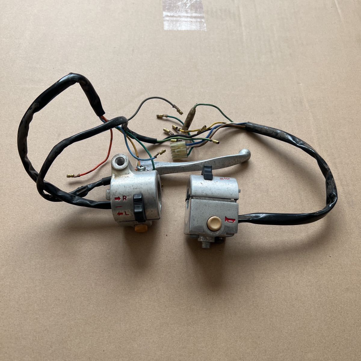 リトルカブ　ハンドルスイッチ ボックス　AA01 セル付き