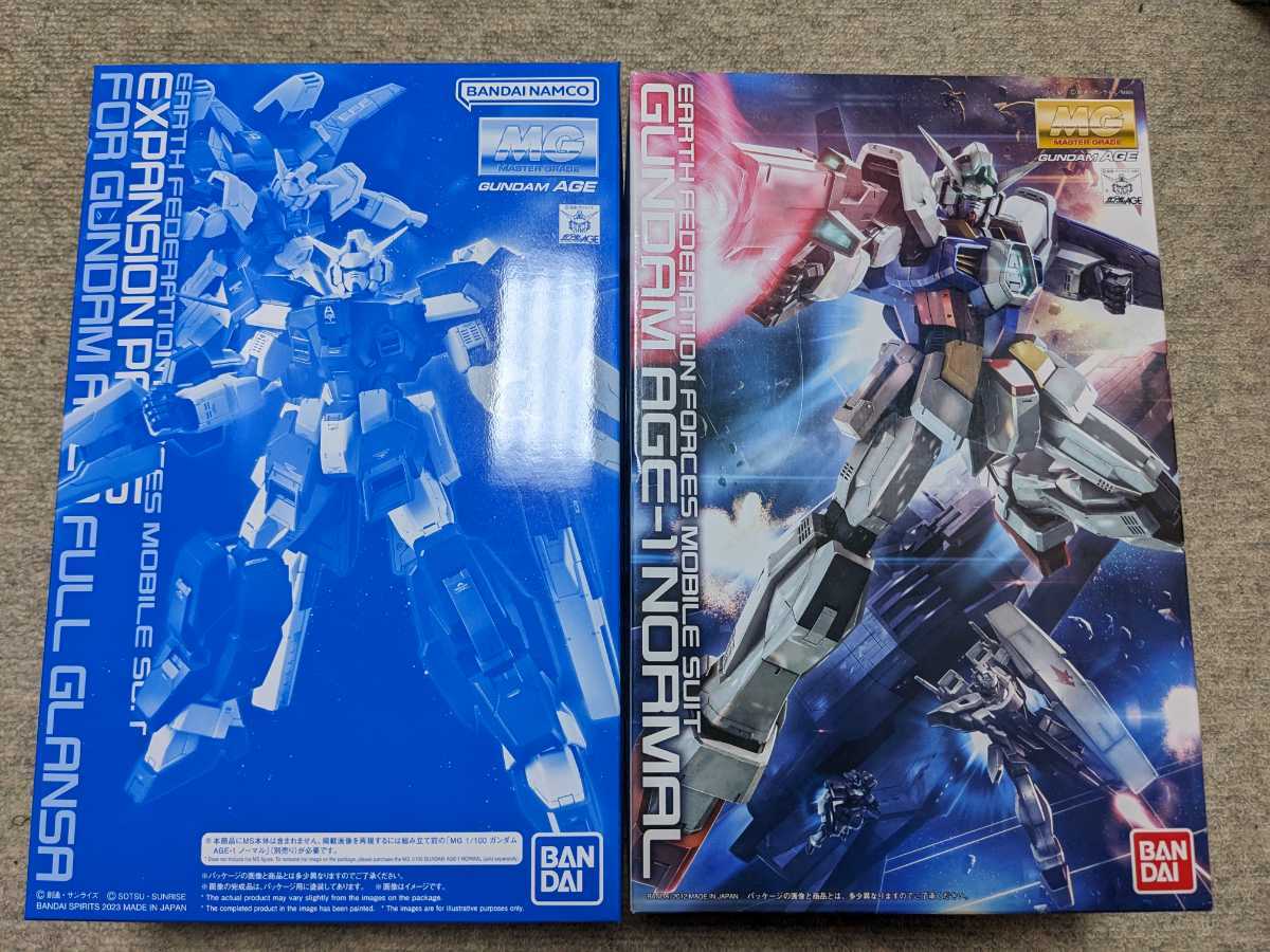 限定セール，人気SALE MGガンダムAGE-1ノーマル＆フルグランサ用拡張パーツ プレバンpbプレミアムバンダイ限定(機動戦士ガンダムAGE)｜売買されたオークション情報、yahooの商品情報をアーカイブ公開 - オークファ 機動戦士ガンダムAGE