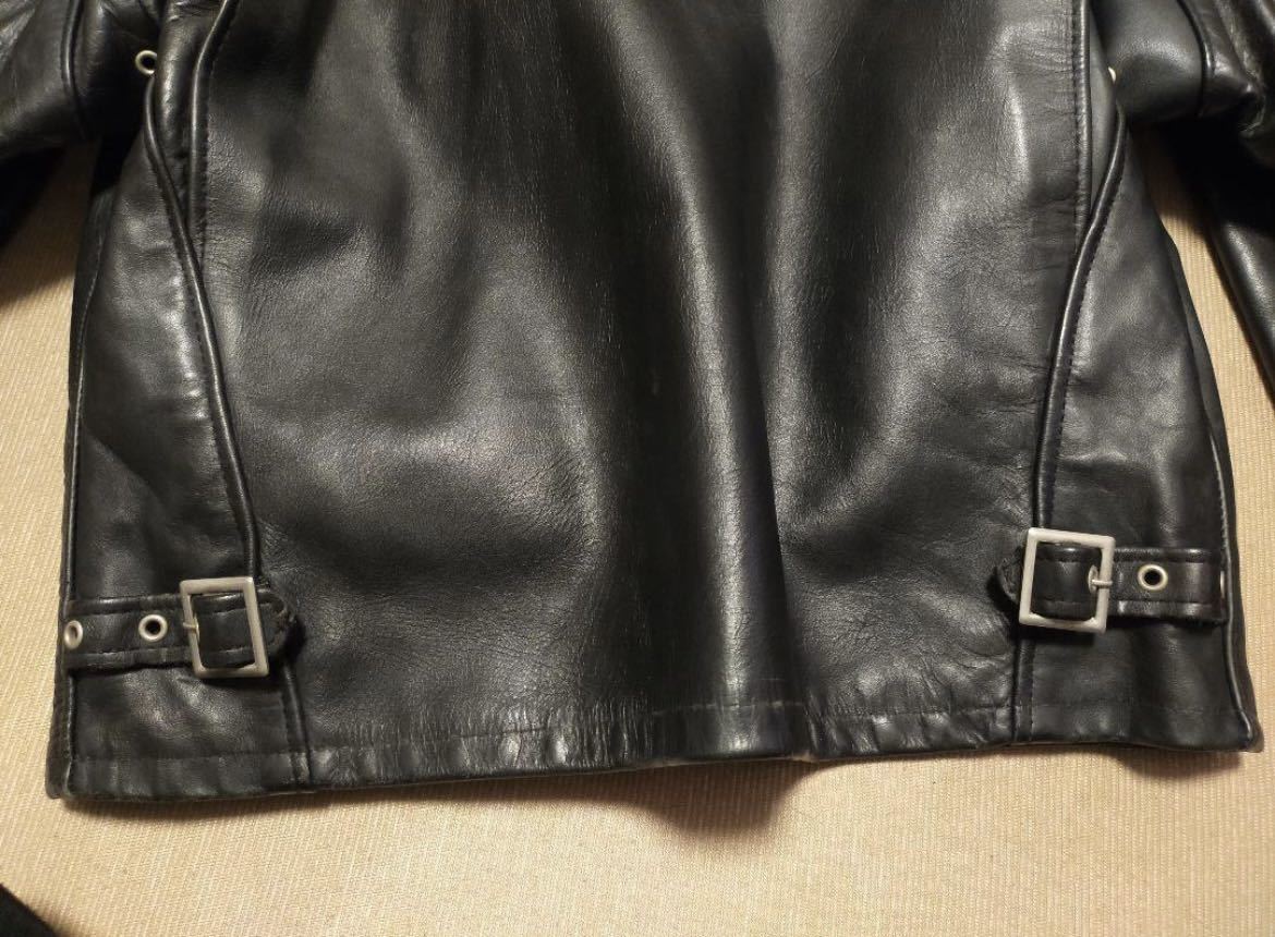 schott サイズ42 シングルライダース 641 インナーボア付き