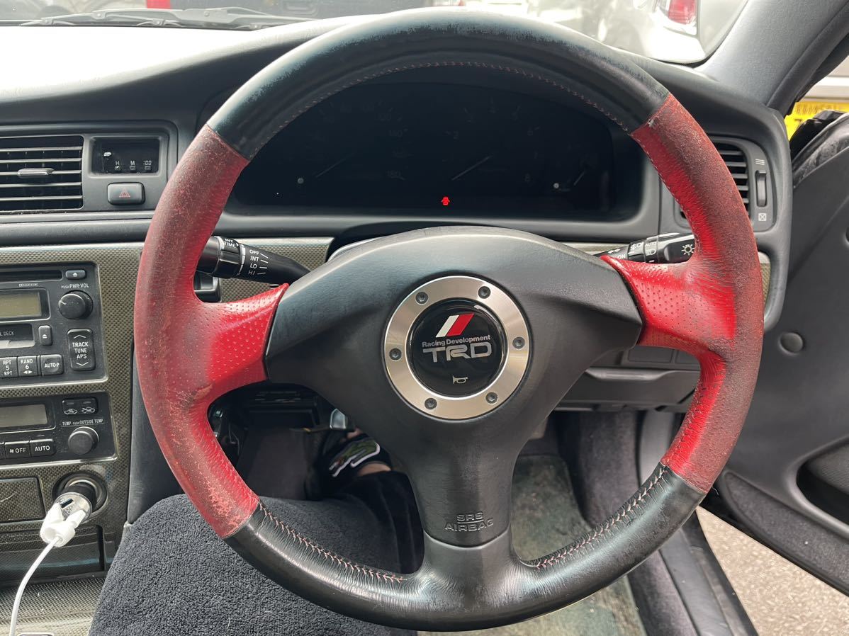 TRD純正ステアリング ステアリング ハンドル TOYOTAjzx100 ハンドル