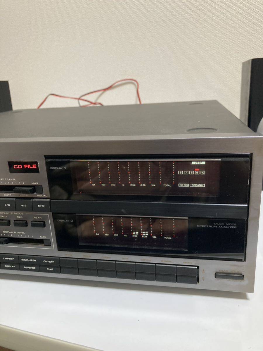 ONKYO PE-F77 グラフィックイコライザー (オンキョー ステレオ CD
