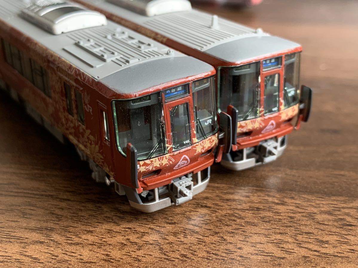 KATO223系2000番代 森の京都ラッピング車両(加工品) KATO223系4両